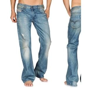 Diesel Zathan Jeans Distress Wash Code 0888A BOOTCUT Vtg Y2k  32/34
